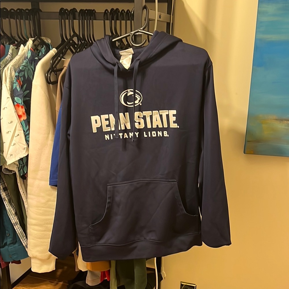 Pro Penn State Blue Collegiate Hoodie Sweatshirt